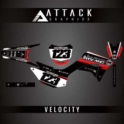 Attack Graphics Custom Velocity Complete Bike Graphics Kit#206982-P