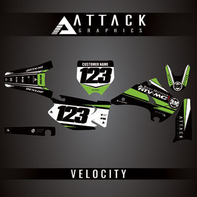 Attack Graphics Custom Velocity Complete Bike Graphics Kit#206982-P