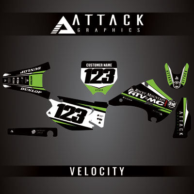 Attack Graphics Custom Velocity Complete Bike Graphics Kit#206982-P