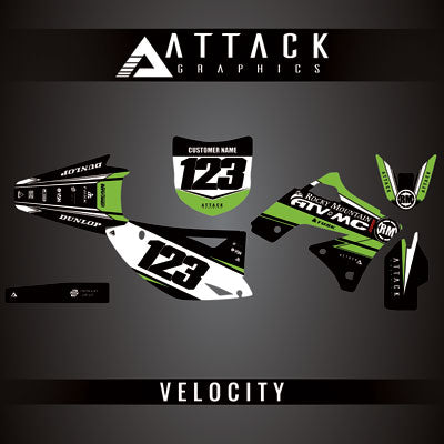 Attack Graphics Custom Velocity Complete Bike Graphics Kit#206982-P
