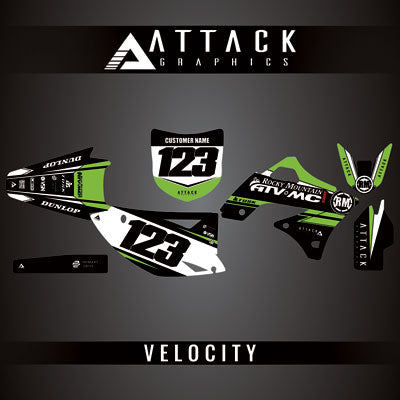 Attack Graphics Custom Velocity Complete Bike Graphics Kit#206982-P