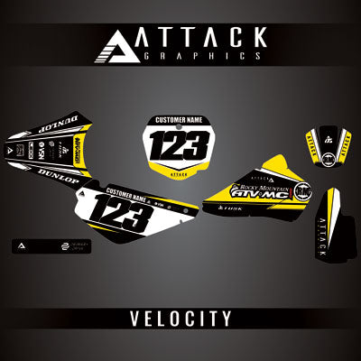 Attack Graphics Custom Velocity Complete Bike Graphics Kit#206982-P