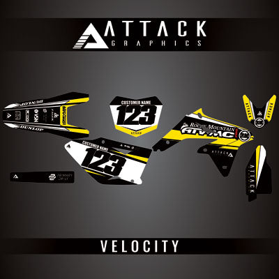 Attack Graphics Custom Velocity Complete Bike Graphics Kit#206982-P