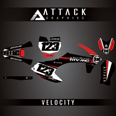 Attack Graphics Custom Velocity Complete Bike Graphics Kit#206982-P