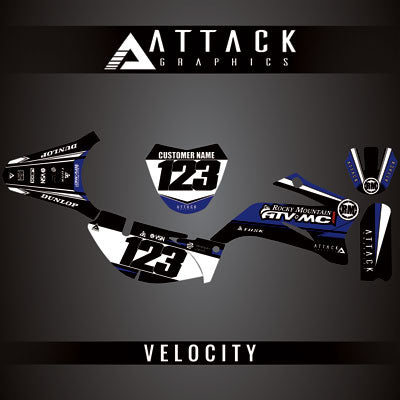 Attack Graphics Custom Velocity Complete Bike Graphics Kit#206982-P
