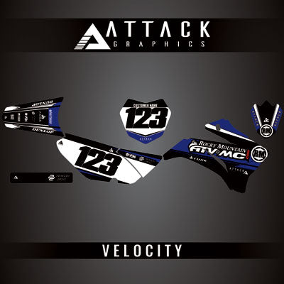 Attack Graphics Custom Velocity Complete Bike Graphics Kit#206982-P