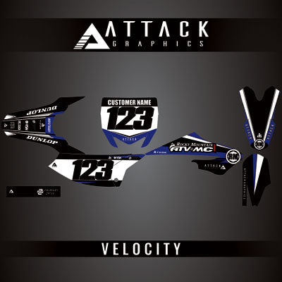 Attack Graphics Custom Velocity Complete Bike Graphics Kit#206982-P