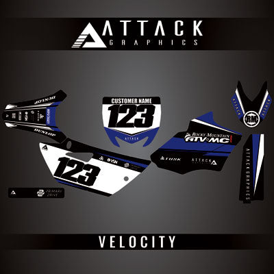 Attack Graphics Custom Velocity Complete Bike Graphics Kit#206982-P