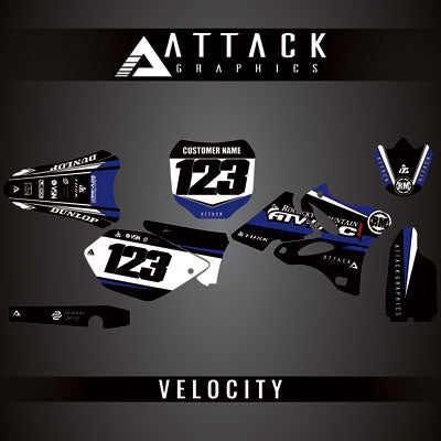 Attack Graphics Custom Velocity Complete Bike Graphics Kit#206982-P