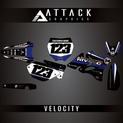 Attack Graphics Custom Velocity Complete Bike Graphics Kit#206982-P