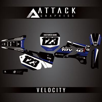 Attack Graphics Custom Velocity Complete Bike Graphics Kit#206982-P