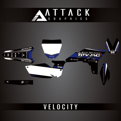 Attack Graphics Custom Velocity Complete Bike Graphics Kit#206982-P1
