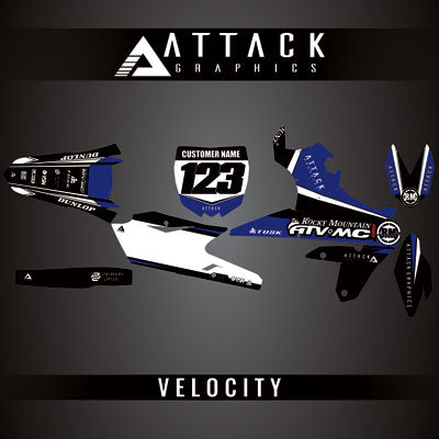Attack Graphics Custom Velocity Complete Bike Graphics Kit#206982-P1