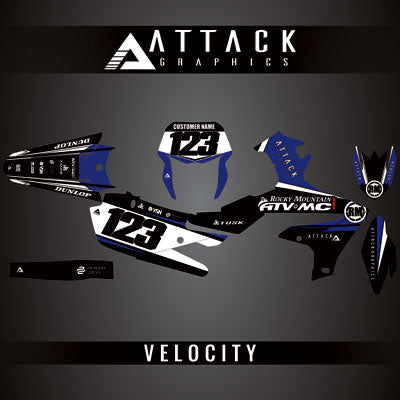 Attack Graphics Custom Velocity Complete Bike Graphics Kit#206982-P1