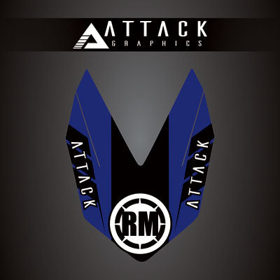 Attack Graphics Renegade Front Fender Decal#207123-P