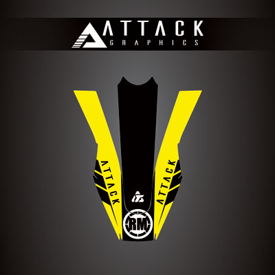 Attack Graphics Renegade Front Fender Decal#207123-P