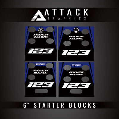 Attack Graphics Tusk Moto Starting Blocks Replacement Decals#216131-P