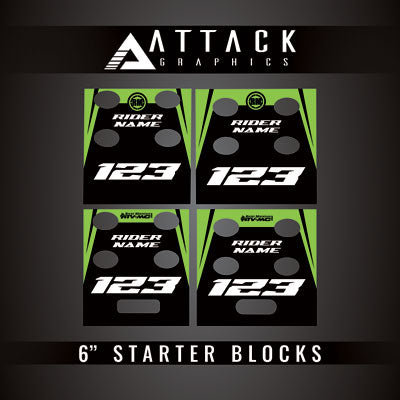 Attack Graphics Tusk Moto Starting Blocks Replacement Decals#216131-P