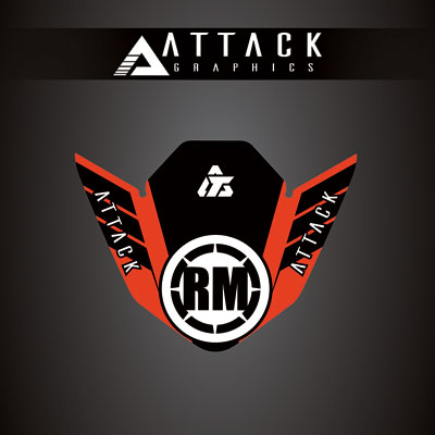 Attack Graphics Renegade Front Fender Decal#207123-P