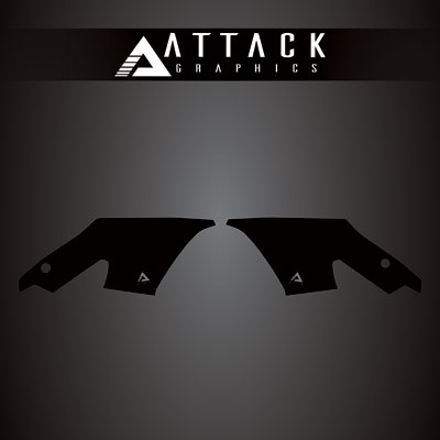 Attack Graphics Tank Protection Decals Sides Black#mpn_210-274-0013