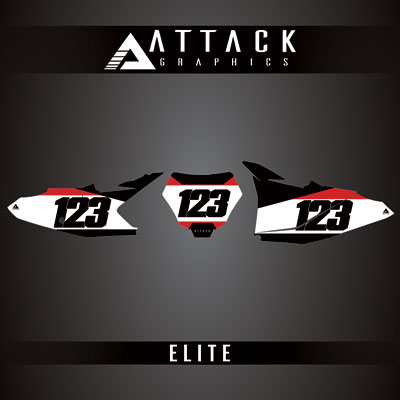 Attack Graphics Elite Number Plate Backgrounds#mpn_GAS_F_12_ELITE