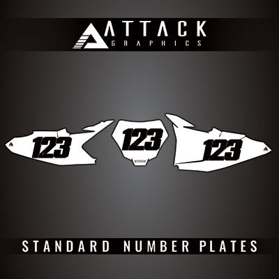 Attack Graphics Number Plate Backgrounds#mpn_GAS_F_12