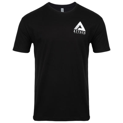 Attack Graphics Ride Custom T-Shirt XXX-Large Black#217-201-0006