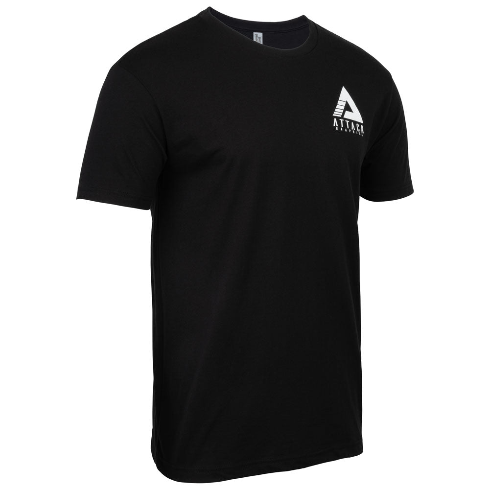 Attack Graphics Ride Custom T-Shirt XXX-Large Black#217-201-0006