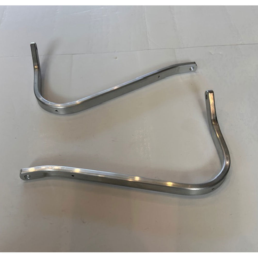 Barkbusters Two Point Mounted Handguards Silver#BHG-084-00-NP