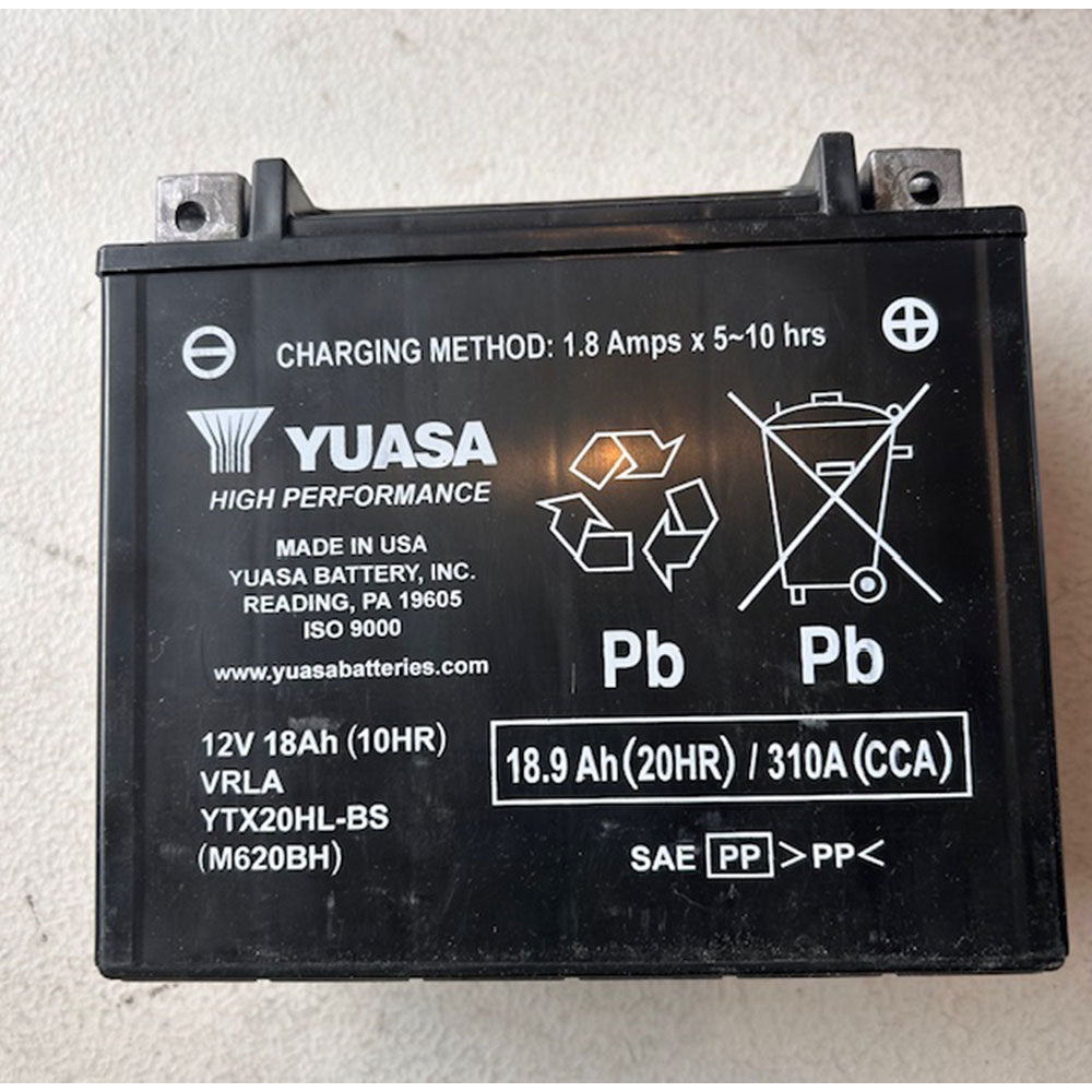 YUASA BATTERY YTX20HL-BS MAINTENANCE FREE#YUAM620BH