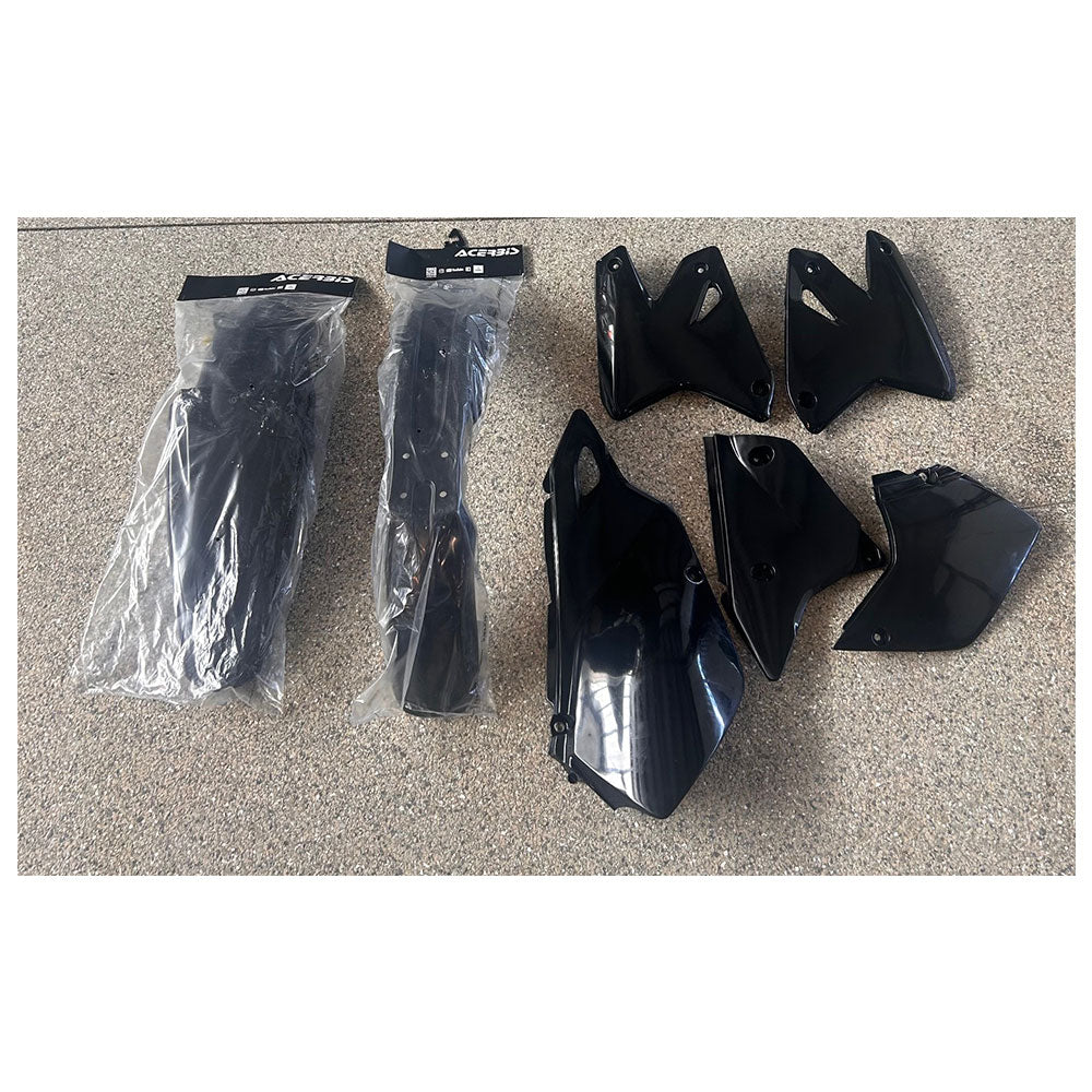 Acerbis Replica Plastic Kit Black 2041080001 #2041080001