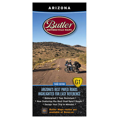 Butler Motorcycle Maps Arizona#mpn_MP-102