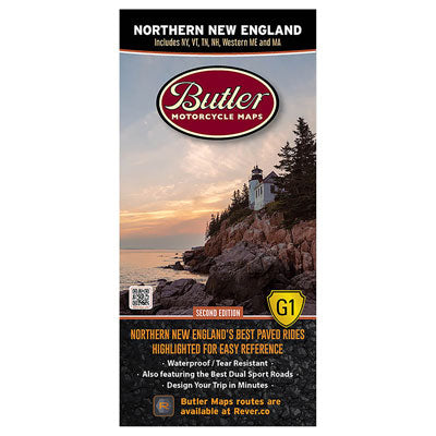 Butler Motorcycle Maps Northern New England#mpn_MP-123