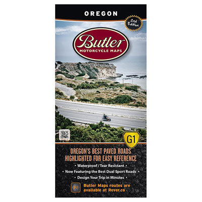 Butler Motorcycle Maps Oregon#mpn_MP-110