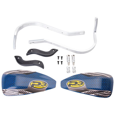 Cycra Probend Alloy Handguard Bars with P3 Carbon Hybrid Shields#197714-P