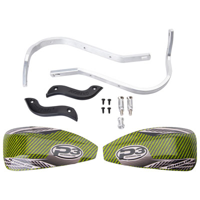 Cycra Probend Alloy Handguard Bars with P3 Carbon Hybrid Shields#197714-P