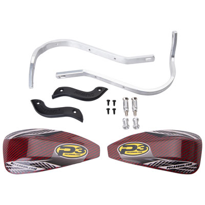 Cycra Probend Alloy Handguard Bars with P3 Carbon Hybrid Shields#197714-P