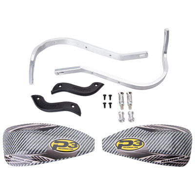 Cycra Probend Alloy Handguard Bars with P3 Carbon Hybrid Shields#197714-P
