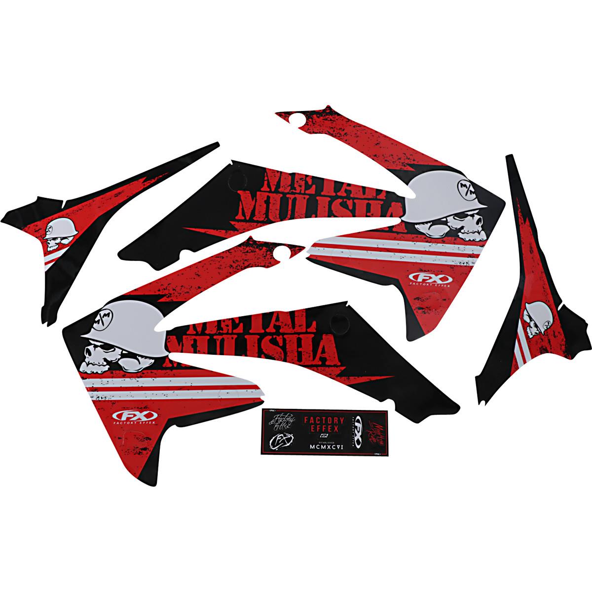 METAL MULISHA SHROUD/AIRBOX GRAPHIC KIT HONDA CRF250#mpn_23-11336