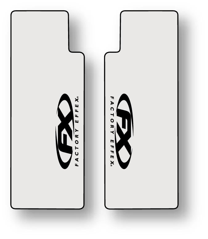 Factory Effex Clear Upper Fork Shields 2015 Clear/Black#mpn_06-38008