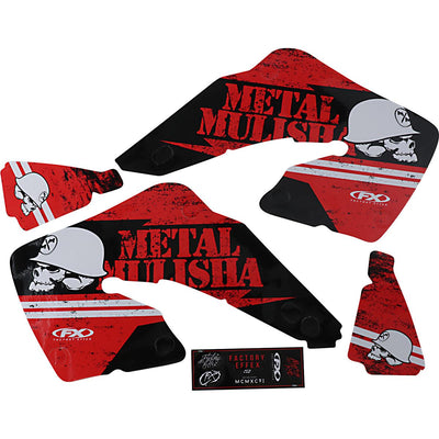 METAL MULISHA SHROUD/AIRBOX GRAPHIC KIT HONDA CR125/250 00-01#mpn_23-11318