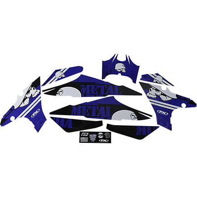 METAL MULISHA SHROUD/AIRBOX GRAPHIC KIT YAMAHA YZ250F, YZ450F#mpn_23-11234