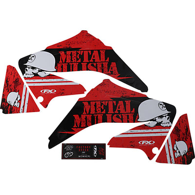 METAL MULISHA SHROUD/AIRBOX GRAPHIC KIT HONDA CR125/250 02-08#mpn_23-11320