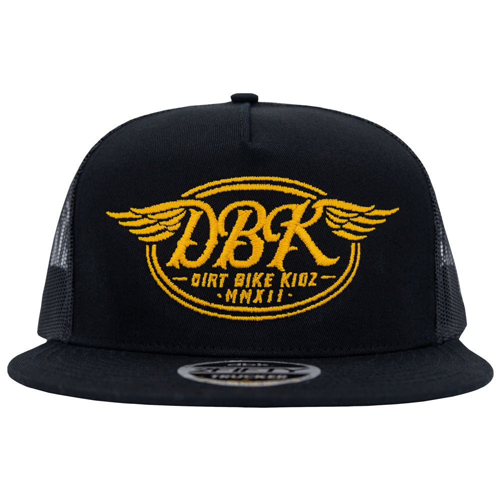 DBK Goldwings Trucker 2Fifty Snapback Hat  Black#mpn_HAT-GOLDWINGS-2FIFTY