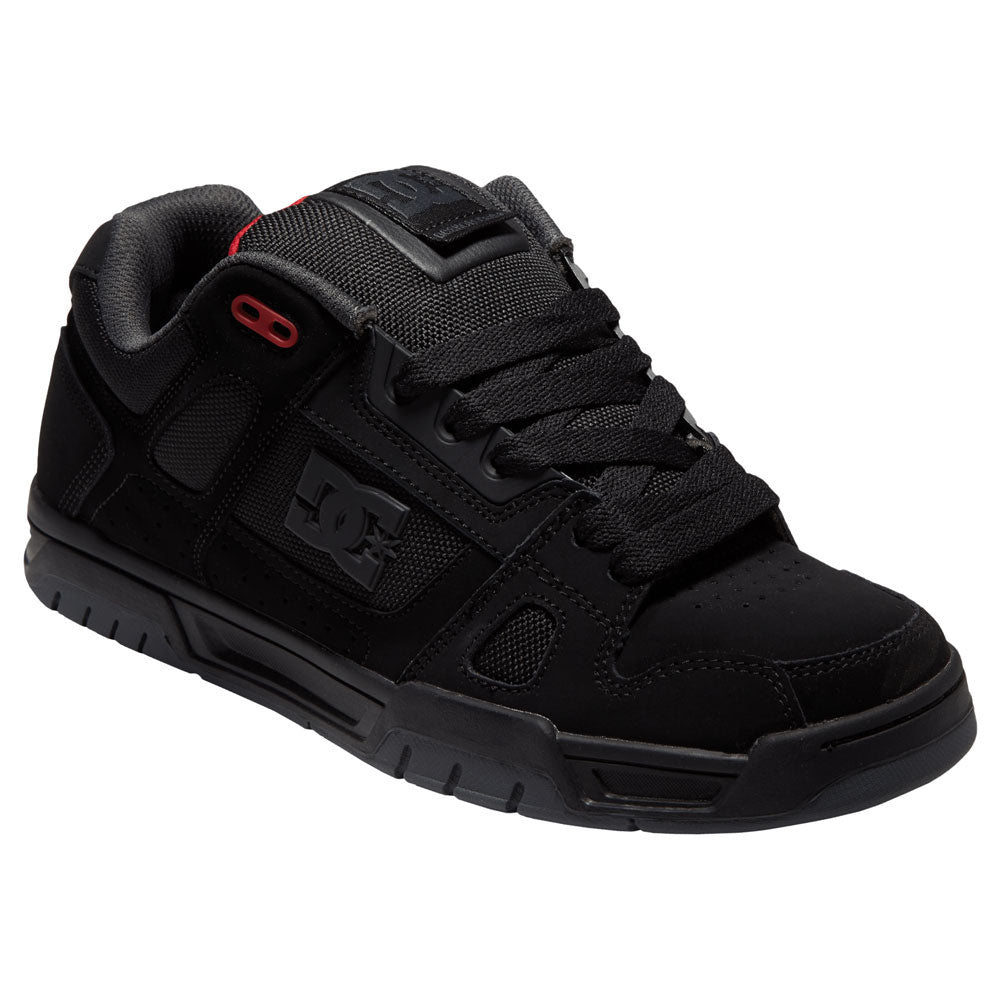 DC Stag Shoe Size 10 Black/Grey/Red#mpn_320188-BYR-10
