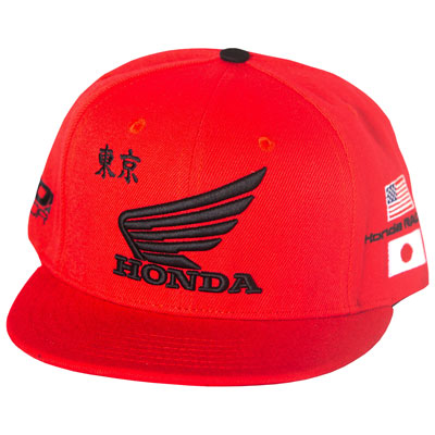 D"Cor Visuals Honda Factory Snapback Hat#213326-P