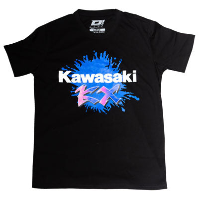 D'Cor Visuals Kawasaki Retro T-Shirt#213343-P