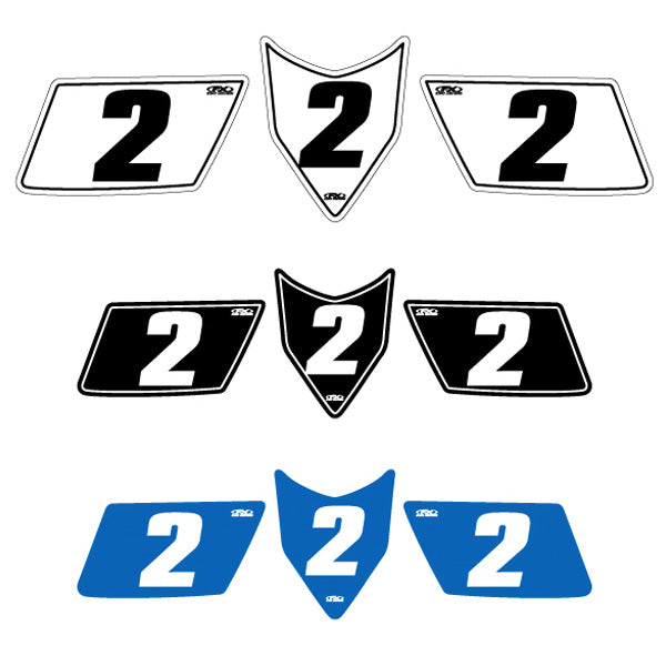 Factory Effex ATV Standard Number Plate Backgrounds#mpn_01-10207