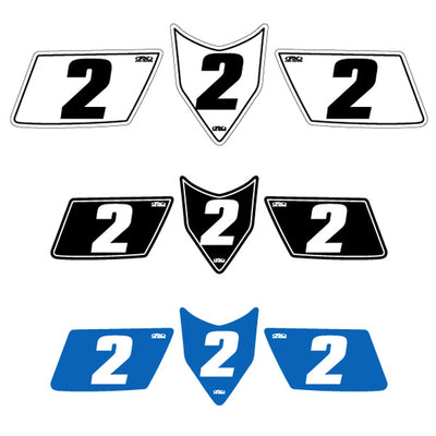 Factory Effex ATV Standard Number Plate Backgrounds#mpn_01-10207