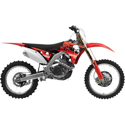 METAL MULISHA SHROUD/AIRBOX GRAPHIC KIT HONDA CRF250 04-09#mpn_23-11322